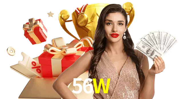 Jogue com dealers reais no 56W!